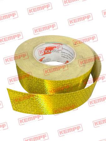 105445 Kempf Konturmarkierung, gelb, 51mm, für Plane